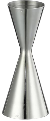 Cocktail Geek Doppio misurino da cocktail sottile (argento)