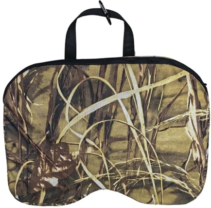 Sharplace Coussin de siège de Chasse avec Mousqueton en Tissu Oxford, Coussin de Camping pour terrasse extérieure, Aire de Jeux, Camping, randonnée