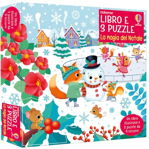 La magia del Natale. Ediz. a colori. Con 3 puzzle