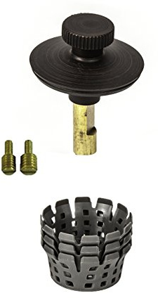PF WaterWorks PF0951-ORB Universal Lift n Turn, (Twist Close) Bath Tub/Bathtub Drain Stopper Includes 3/8 and 5/16 Fittings