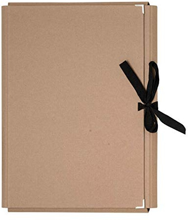 CREATIV DISCOUNT® NEU Sammelmappe Ideal, Kraftpapier, A3