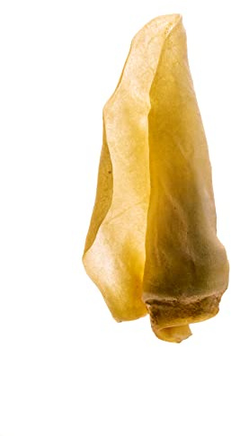 Doodle's Deli Air Dried Beef Ears White 1kg | 100% Beef Dog Treat, High in Protein, Low in Fat, Great for Teeth & Gums