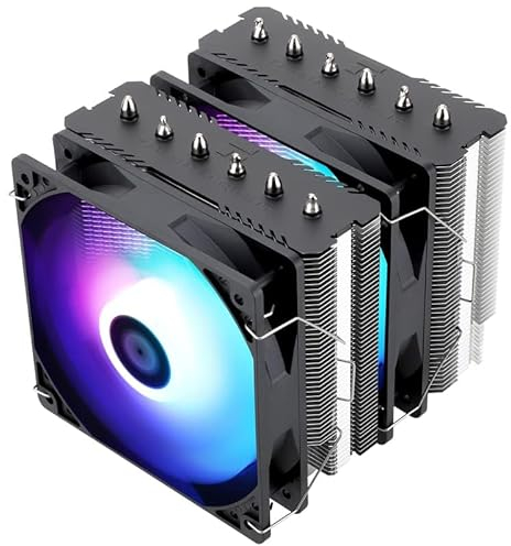 Thermalright Peerless Assassin 120 SE ARGB CPU Air Cooler, 6 tubi di calore in alluminio, copertura dissipatore di calore per Intel 1700/115X/1200/1851, AMD AM4/AM5