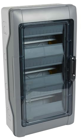 601963 Legrand Coffret Plexo3 étanche Ip65-3 Rangées 12 Modules - Embouts à Perforation Directe Non Montés