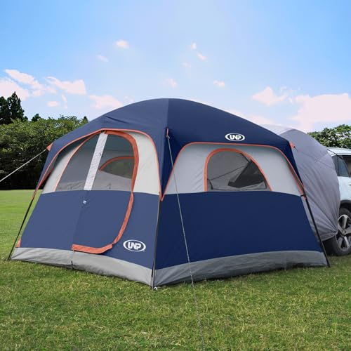 UNP SUV Tents for Camping 6 Person Car Camping Tailgate Tent for Outdoor