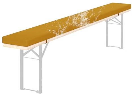 Padded Beer Bench Cushion Waterproof auflage 220x25cm 180x23cm 200x30cm 3cm Thick Ideal for Beer Tables & Party TentsSeat Pads for Outdoor Events