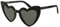 SAINT LAURENT Womens SL 181 LOULOU-001 54 Woman ACET Sunglasses, Black-Black-Grey