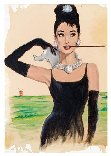 modern times Postkarte OTTO - Motiv: BREAKFAST AT OTTILIE, Anlass: Fun Tiere, Künstler/Verlag Ottifant Productions GmbH, Größe: A6