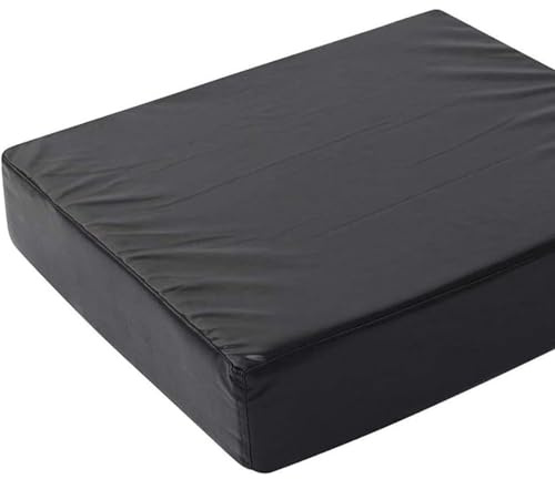 TT ThreadTrade Memory Foam Wheelchair Cushions with Waterproof Cover, Pressure Relief Support, Cushions for Pressure Sore Relief Full Support, Elderly, Comfort Seat Aid, (18 x 16 x 2)