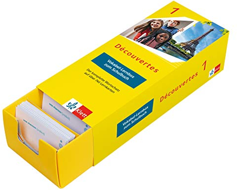 Découvertes 1 ab 2020 - Vokabel-Lernbox zum Schulbuch Klasse 6: Französisch passend zum Lehrwerk üben (Découvertes. Ausgabe 1. oder 2. Fremdsprache ab 2020)