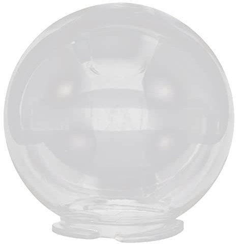 Glas Lampenschirm Ersatzglas Lampenglas Kugel 15CM Outdoor Lampe Ersatzschirm Pendelleuchte Hängelampe Schirm aus Kunststoff Tischlampe Wandlampe Stehlampe Wohnzimmer Balkon Terrassen Garten Deko