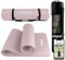 unycos - Gymnastikmatte - Yogamatte Rutschfest【183x60 cm】NBR 15 mm Dicke | Inkl. Tragegurt und E-Book mit Übunge, Sportmatte Ungiftig für Fitness, Pilates & Gym, Home Sport (Rosa)