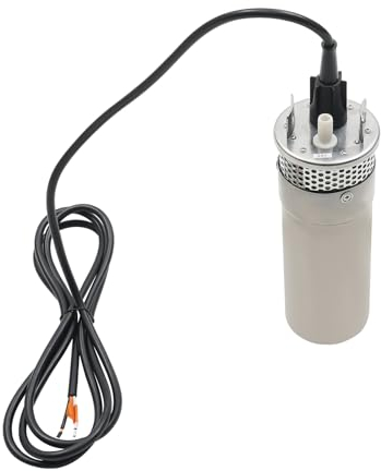 Tiefbrunnenpumpe, Unterwasserpumpe, Wasserpumpe - Solarpanel und 24V 5A Batterie System, IP64, 120W, 12L/3.2gal/min, Aufzug - 70m/230ft