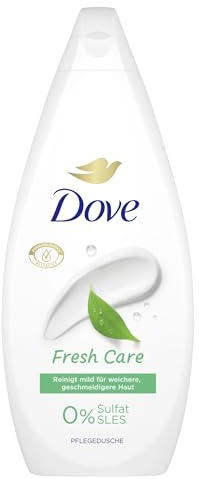 Dove Duschgel Fresh Care Pflegedusche mit dermatologisch bestätigter Formel für weichere und geschmeidigere Haut 720 ml