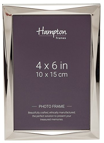Hampton Frames Photo Frame, Silver, 4x6 (10x15cm)