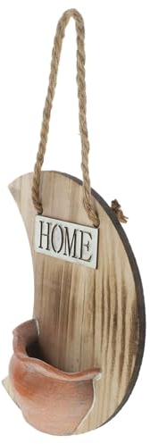 BESPORTBLE Hängender Wandblumentopf Aus Wandhalterung Für Pflanzen Elegante Wanddeko Für Innenräume Für Sukkulenten Und Kunstpflanzen Platzsparendes Design Für Sauberes Zuhause