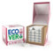 Ecover Tablettes tout-en-un pour lave-vaisselle, contient du sel pour lave-vaisselle et un agent de rinçage, nettoyage puissant, parfum mandarine et citronnelle, lot de 1, 72 comprimés