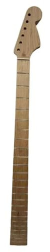 Gitarrenhals Ersatz 22 Bünde Gerösteter Ahorn 30 Zoll Mensur DIY Gitarrenhälse
