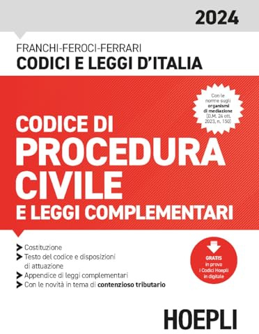 Codice di procedura civile e leggi complementari 2024. Con espansione online