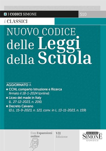 Nuovo codice delle leggi della scuola. Con espansione online