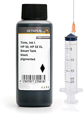 Druckertinte kompatibel für HP 30, HP 32 XL, Smart Tank 315, 450, 455, 457, 550, 555, 559, 570, 655 schwarz 500 ml