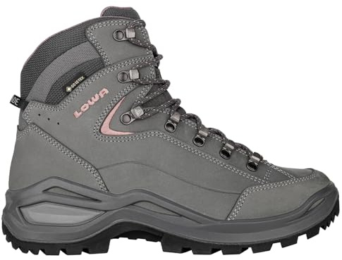 LOWA Stiefel mittel RENEGADE EVO GTX MID Ws graphit/rose, 38