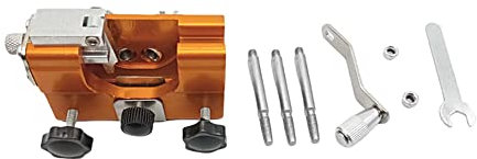 Briaatt Portable pour Affûter les Chaînes de Scie Machine Tronçonneuse Affûter les Machines de Gabarit Outils électriques de Jardin-B