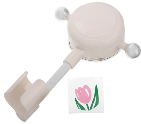 Hemobllo Soporte De Ducha con Ventosa Soporte De Cabezal De Ducha Giratorio Y con Ventosa Soportes para Manguera De Jardín para Exterior Soporte para Rociador De Bidé Independiente