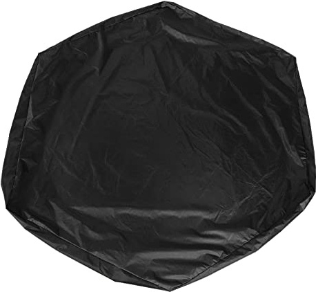 Sunscreen Hexagon Sandbox Cover with Drawstring Tear- Multifunctional for Garden Sandpit Pool Use