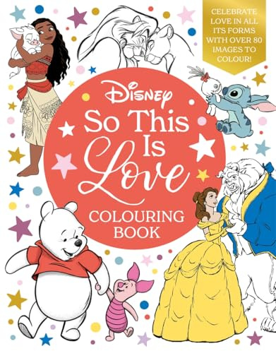 Disney So This Is Love Colouring Book: Celebrate love in all its forms with over 80 images to colour! (Studio Press)