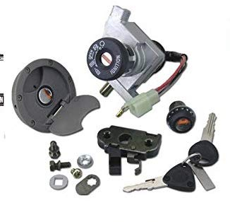 KIT SERRATURE QUADRO ACCENSIONE COMPLETO AEROX MBK NITRO 50 FINO 2003