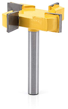 DingGreat 8 mm Vástago CNC Spoilboard Superficie Enrutador Brocas, broca de aplanamiento de losa, Madera Fresa Cepilladora Herramienta de Carpintería