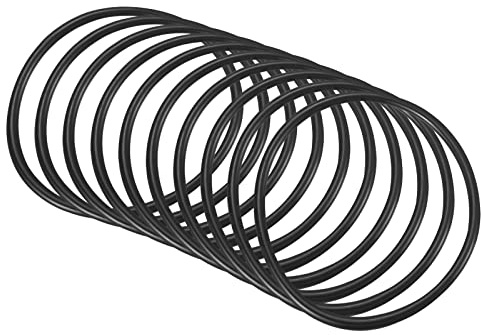 QUARKZMAN Nitrile Gomma O-Ring 34mm x 30mm x 2mm Guarnizioni di Tenuta Anelli Rubinetti Rotondo Guarnizione Rondella per Rubinetto Idraulica Riparazione Sigillatura Connessione, 10 Pezzi