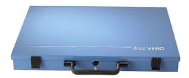 eurokraft | Sortimentskoffer aus Stahlblech | leer ohne Systemdosen | HxLxB 50 x 472 x 340 mm