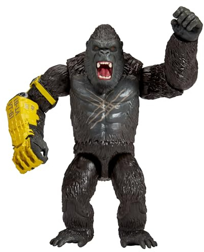 Giochi Preziosi Godzilla Per Kong Il Nuovo Impero - Kong Action Figure Da Collezione Da 15 Cm Articolato, Altamente Dettagliato E Accessoriato, Per Bambini A Partire Dai 4 Anni, Come Nel Film