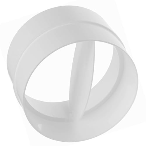 Valvole di non ritorno in PVC da 10,2 cm, ammortizzatori di ventilazione, controllo pratico per il bagno, valvole di non ritorno per la ventilazione