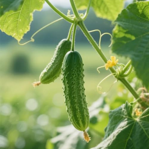 semillas de pepino orgánicas - jardín rocas, resistentes Variedades antiguas balcón exóticas 150pcs