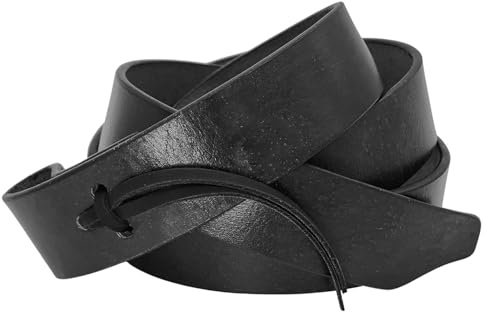 Sazaar Tack Heavy Oil Harness Leather Latigo (4,4 x 158,8 cm) Set di cinghie per sella Western Horse Nero