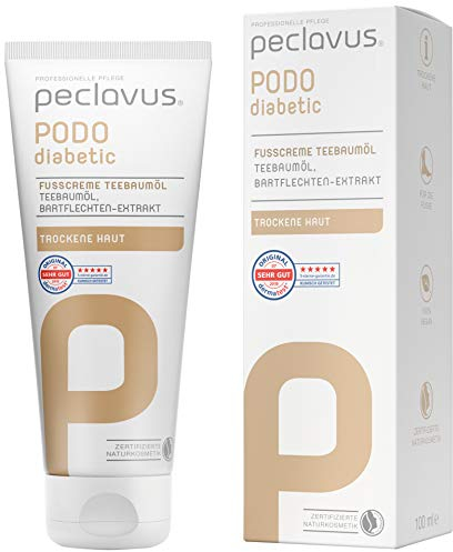 Peclavus PODOdiabetic Fußcreme Teebaumöl 100 ml