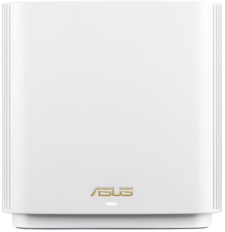 ASUS ZenWiFi AX6600 Tri-Band Mesh WiFi 6 System (XT8 1PK) - Whole Home Coverage up to 2750 sq.ft & 4+ rooms, AiMesh, Included Lifetime Internet Security, Easy Setup, 3 SSID, Parental Control, White