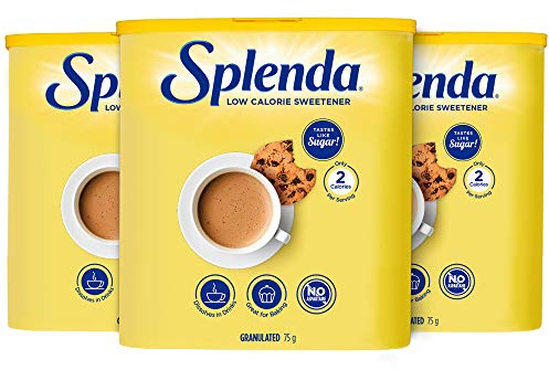SPLENDA No Calorie Sweetener Granulated (75g - 3 Pack)