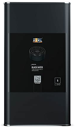 ADBL Black Water (5L) - Reifendressing & Kunststoffpflege - Schützt vor UV-Strahlen, Straßenschmutz und Salz - Langanhaltender Schutz und Hydrophobie für Reifen, Gummi und Kunststoff am Auto