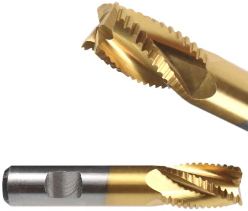 HSS Fräser Schruppfräser HSS-TIN - Ø8