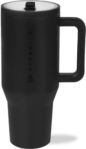 Traveler Tumbler, Black, 40 oz, HydroJug