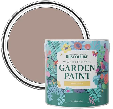 Rust-Oleum Pink Mould-Resistant Garden Paint in Matt Finish - Haversham 2.5L