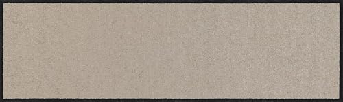 Salonloewe Paillasson 030 x 100 cm - Sable - Pour l'intérieur et l'extérieur - Tapis anti-salissures