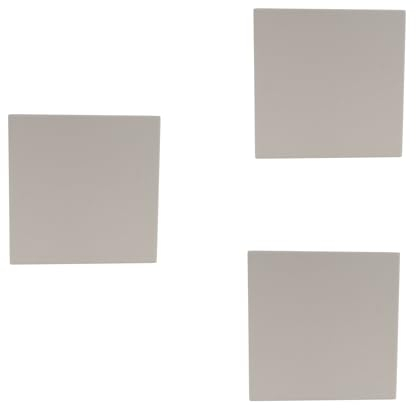 Pyatofly Lot de 3 pierres à pizza pour cuisson, cuisson grillée, outils pour pizza extra épaisses, pour four et barbecue, grill, cuisson, plaque de cuisson, 305 x 305 x 10 mm