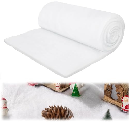 Neve artificiale, coperta da neve artificiale, decorazione per albero di Natale, decorazione per la neve, ideale per decorazioni invernali durante le vacanze di Natale