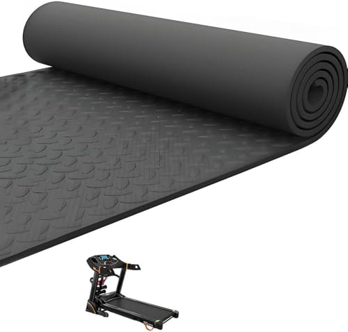 Alfombra Antivibración Cinta de Correr, Reduce el Ruído y Alfombra Antideslizante y Alfombra de Protector Suelo, Esterilla Maquinas Fitness en Casa, 175×80 cm