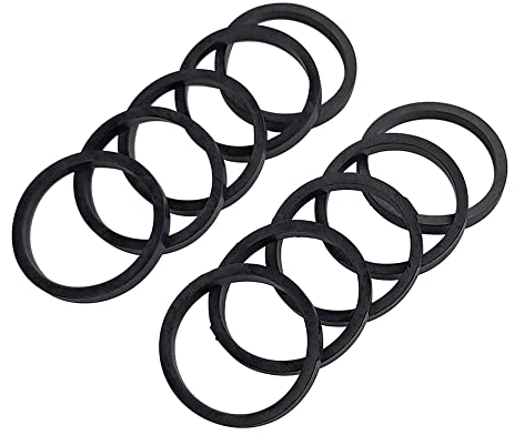 Gummiringe für Sternverschlüsse | 25 mm und 30 mm | 10 Stück | Ersatz für Ringe Kurzhantel und Langhanteln | Ersatzteil | Langlebig